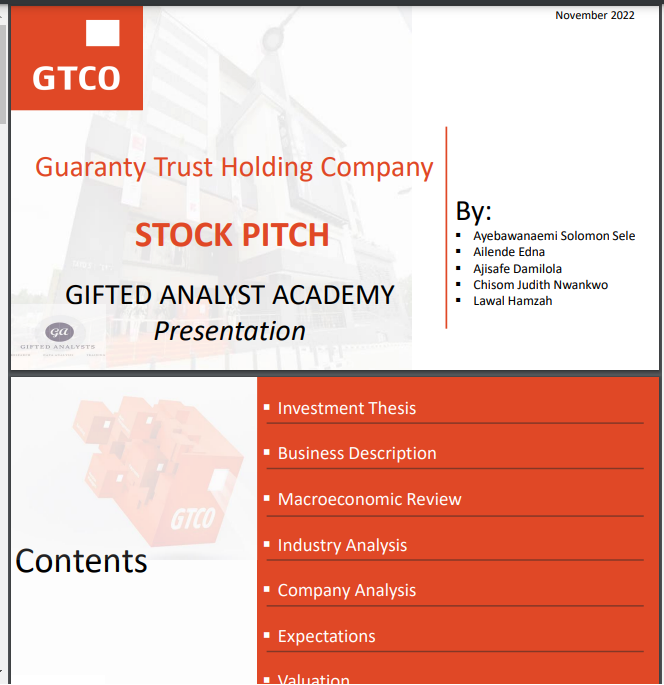 GTCO Stock Pitch – Gifted Analysts Academy 2.0