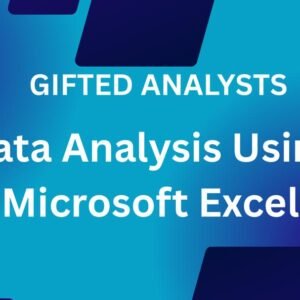 Data Analysis Using Microsoft Excel