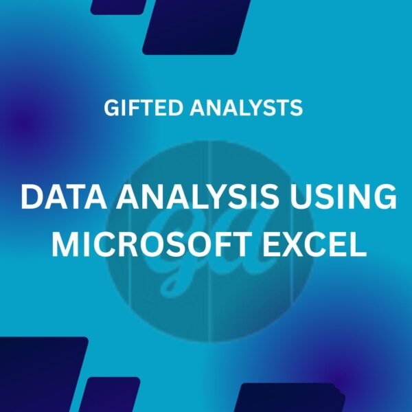 Data Analysis Using Microsoft Excel