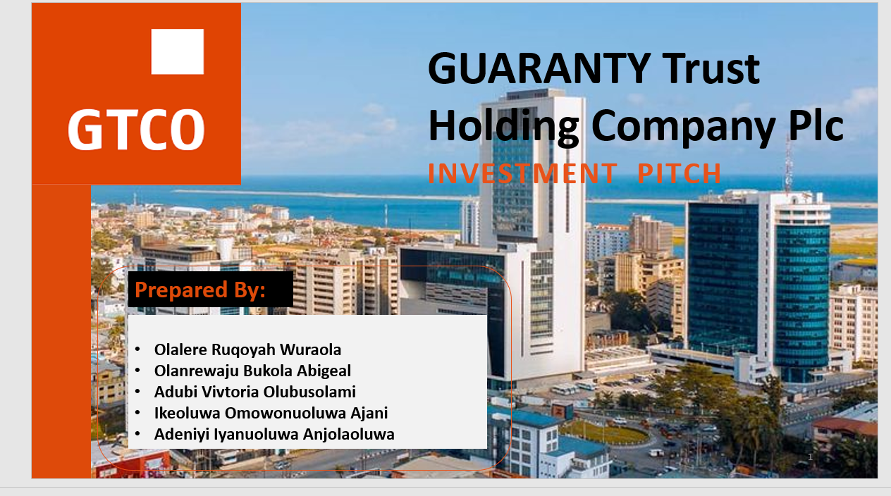 GA Academy 9.0: GTCO Investment Pitch